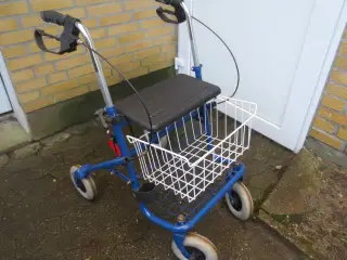 1 stk Rollator Kilberry Blå med kurv 