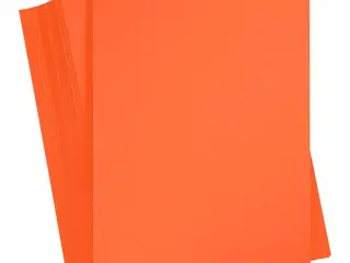 Karton, A4, ark 210x297 mm, 180 g, orange, 100ark/ 1 pk.