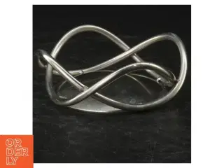 Georg Jensen stål lysestage fra Georg Jensen (str. Ø. 10 cm)