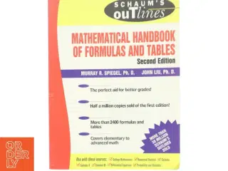 Mathematical handbook of formulas and tables (Bog)
