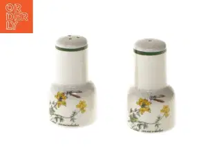 Porcelæns salt- og peberbægre (str. 9 cm)
