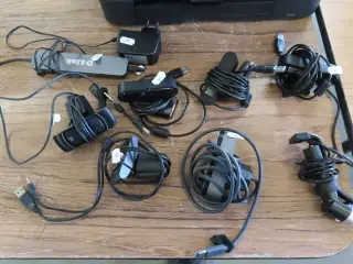 5 stk. Webcam samt usb hub DELL