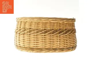 Flettet oval kurv (str. 40x20x26 cm)