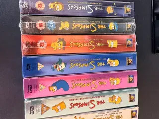 Simpsons DVD sæson 1-7