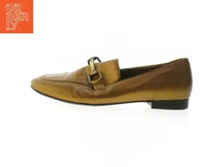 Brune lædersko med spænder fra Another (str. 39 )