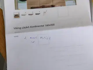 Tilbud Viking Lackö Kontinentalseng 