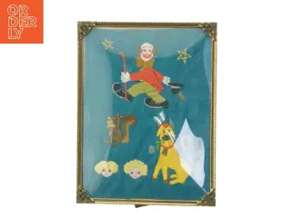 Gammel fotoramme(str. 29,5x22,5 cm)