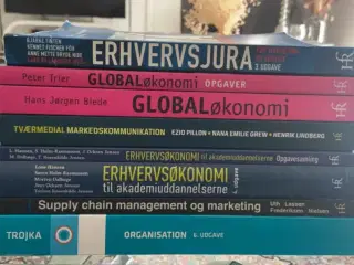Studiebøger til markedsføringsøkonom 