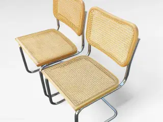 2 flotte frisvingerstol/barberstol med fransk flet