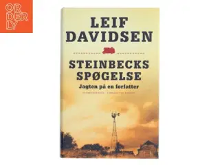 Steinbecks spøgelse : jagten på en forfatter : rejseerindringer af Leif Davidsen (Bog)