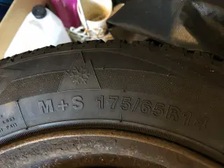 Vinterdæk på stålfælge