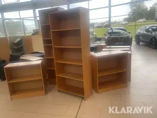 Rumdeler og reoler