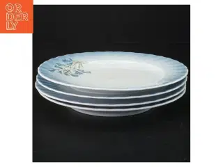 Tallerkener (4 stk) fra Christineholm Porcelaine (str. Ø 19,5 cm)