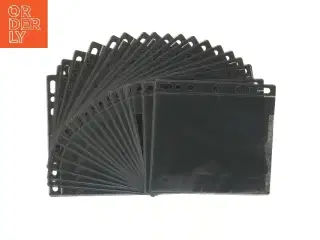 Plastlommer med huller (str. 19x17,5 cm, 19 styk cm)