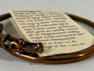 Museumssmykker, Midgårdsormen armring