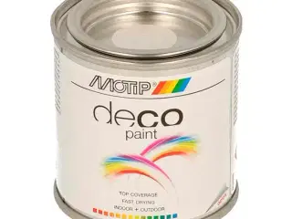 Motip Deco Ral 9010 Glans Hvid 100ml dåse