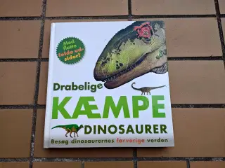 Drabelige Kæmpe Dinosaurer Bog Foldeud bog