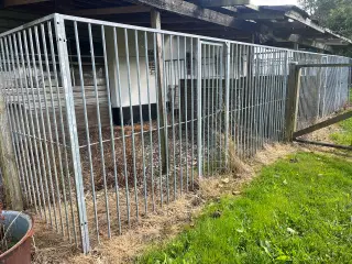 Hundegård elementer galvaniseret