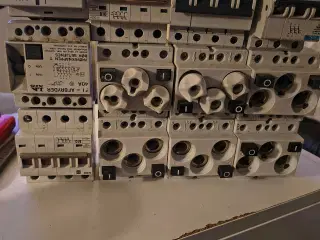 Sikrings elementer til el-tavle.