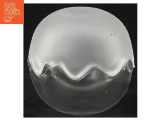 Glas bonbonniere fra Holmegaard (str. Ø. 8 cm)