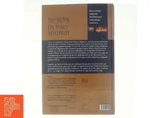 Da Vinci Mysteriet af Dan Brown (Bog)