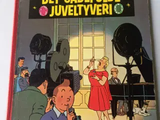 Tintin tegneserie Det Gådefulde Juveltyveri 