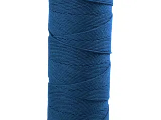 Blå Knyttegarn 1 mm - 315 m til Macramé