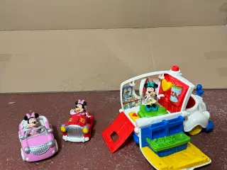 Mickey og Minnie mousse biler og ambulance