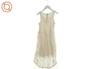 Asymmetrisk Blonde Kjole fra Kids By Lindex (str. 146 cm)