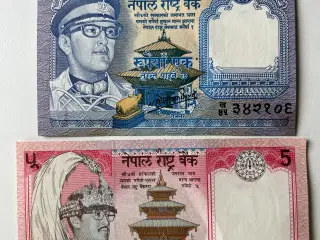 Penge/sedler Nepal