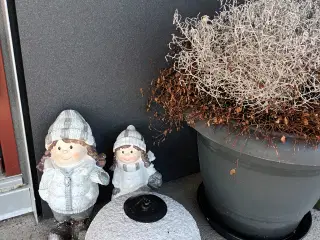 FLOT STOR GRANIT LAMPE der skal kun ny væge i