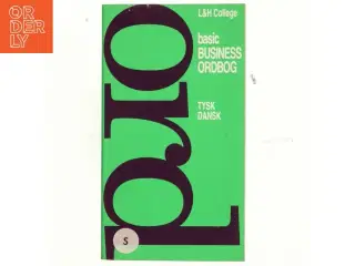 ORD, basic business ordbog, tysk-dansk
