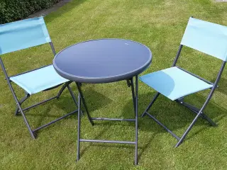 Cafesæt sammenklappeligt