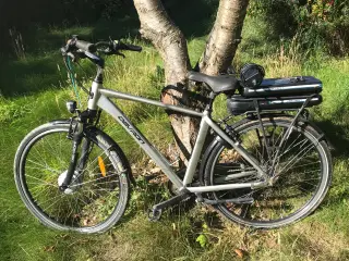 Elcykel Mærke Devron 2 Batteri, Oplader og Nøgle