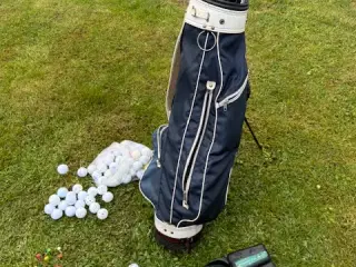 Golfsæt m tilbehør
