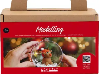 Mini DIY Kit Modellering, Rensdyr, 1 pk.