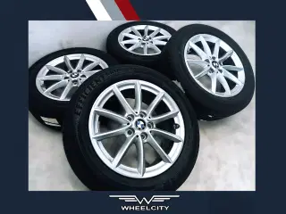 5x112 17" ET52 nav 66,6ø BMW sommersæt inkl.TPMS
