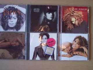 .JANET  JACKSON  CDer sælges stykvis 