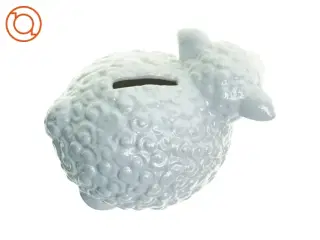 Porcelænsfigur Lille Lam Spare bøsse fra Bouclair (str. 8 x 11 cm)