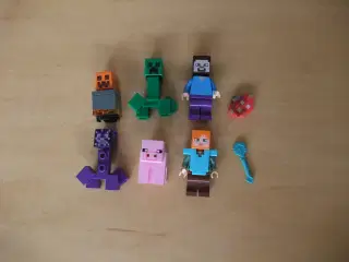 Lego Minecraft Figurer+Tilbehør