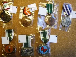 Diverse medaljer (3)