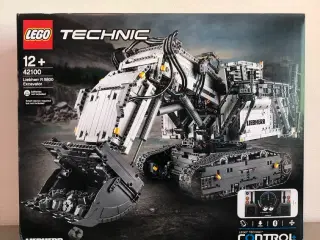 LEGO Technic 42100 Liebherr R 9800 uåbnet