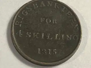 4 Skilling 1815 Danmark