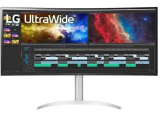 LG UltraWide curved skærm