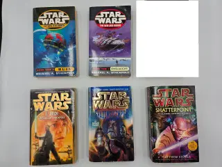 Star wars bøger til 50,- pr. stk