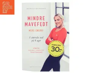 Mindre Mavefedt Mere Energi af Michelle Kristensen (Bog)