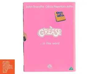 Grease med John Travolta (DVD)