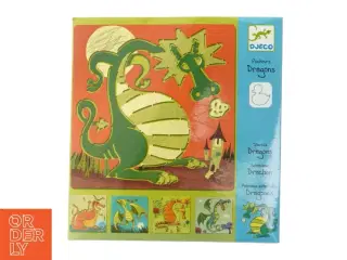 Dragons skabeloner fra Djeco (str. 3 styk)