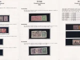 Frimækesamling Tunis (fr. koloni) sælges