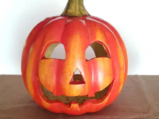 Halloween græskarhoved.